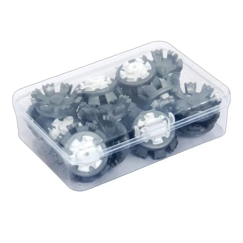 16Pcs Golf Spike Set Rubber Cleats for Fast Twist 3.0 Shoes with 8 Contact Points for Enhanced Course Traction