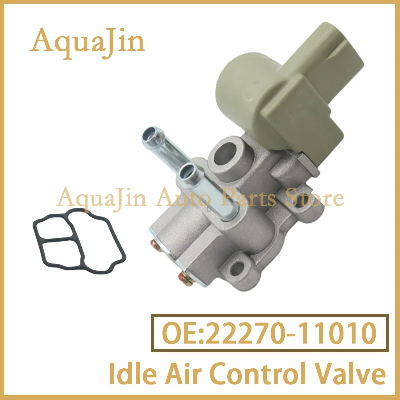 22270-11010 Válvula de controle de ocioso IAC IACV para Toyota Paseo L50 Cynos Tercel 1995 ~ 1997 1996 Corolla 2 Sprinter 1998 1999 2227011010
