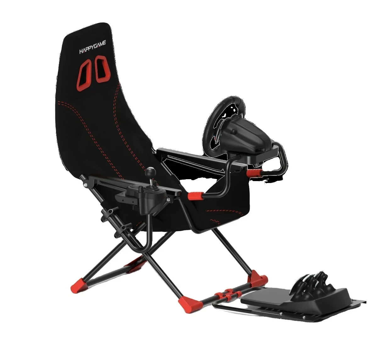 LRS13-BS01 Katlanabilir Yarış Simülatörü Kokpit Oyun Arabası Sürüş PS4 PS5 PC Sim Kokpit Yarış Sürücüsü Araba Playseat Tekerlek Standı