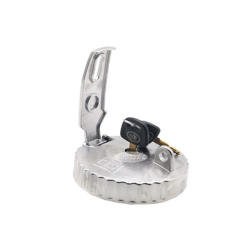 

For E200b High-end Anti-theft Diesel Tank Cover Excavator Accessories, Safety Locking Key, 38748