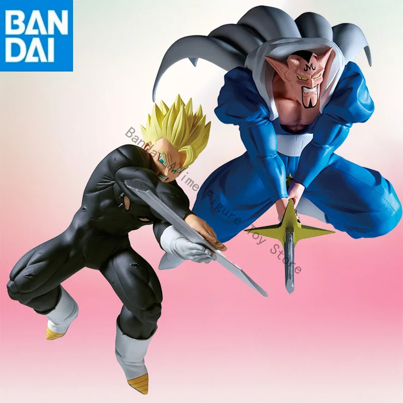 

В наличии Оригинальная фигурка BANDAI NAMCO BANPRESTO DRAGON BALL Z MATCH MAKERS Son Gohan VS Dabura из ПВХ, модель куклы, игрушка в подарок