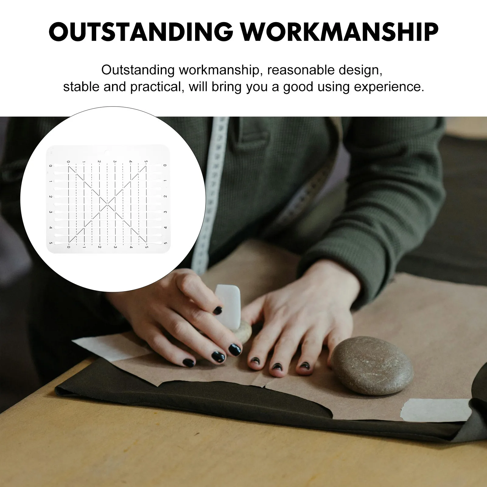 

Acrylic Quilting Ruler Clear Sewing Template For Patchwork Crafting Square Cutting Tool Diy Sewing Supplies Transparent