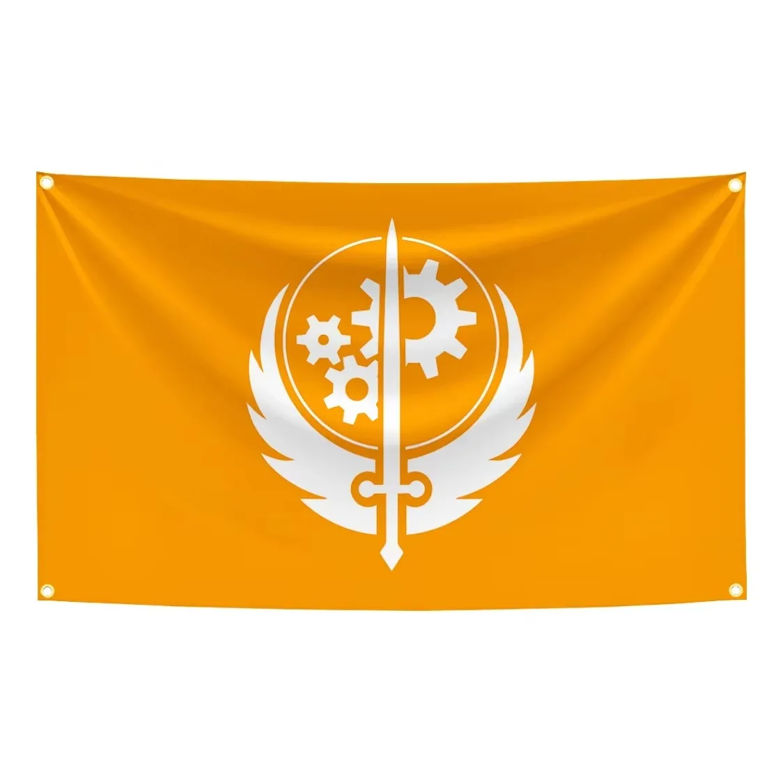 Vault Brotherhood Of Steel Flag Tapestry Polyester Digital Printing Banner for Garage Wall Art Out Door Decoration