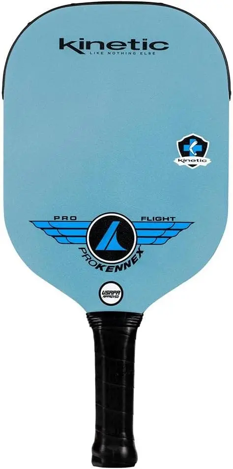 Flight Pickleball Paddle Carbon with diamond frost face Kinetic System Technology with Carbon Casing Cloud Cell poly core