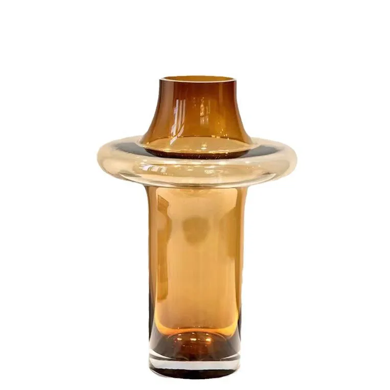 

CX medieval high-end flower arrangement device living room hydroponic vase glassware ornament