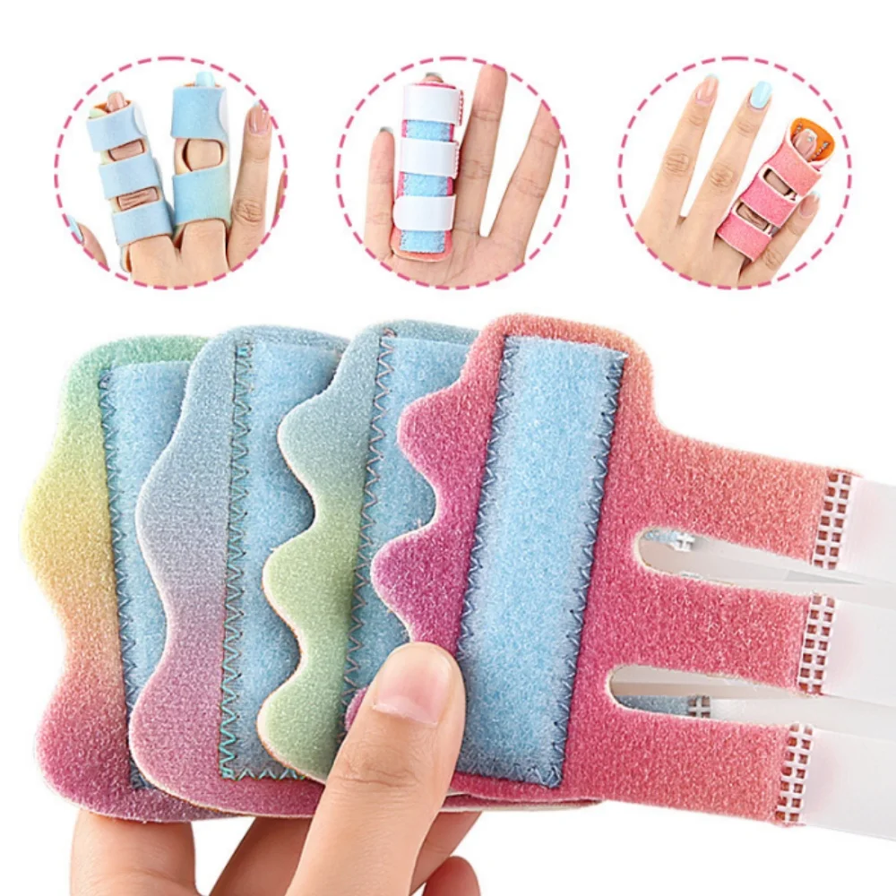 

1Pc Trigger Fingers Splint Mallet Finger Splint Finger Brace Arthritis Injury Sprain Index Middle Finger Fixation Strap