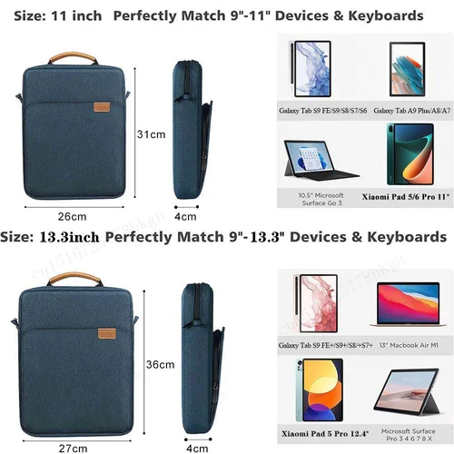 Imagen 2 del producto Funda de tableta para Samsung Galaxy Tab S7 FE Plus A8 S6 Lite, funda a prueba de golpes para Xiaomi Pad 5 Pro Redmi Pad