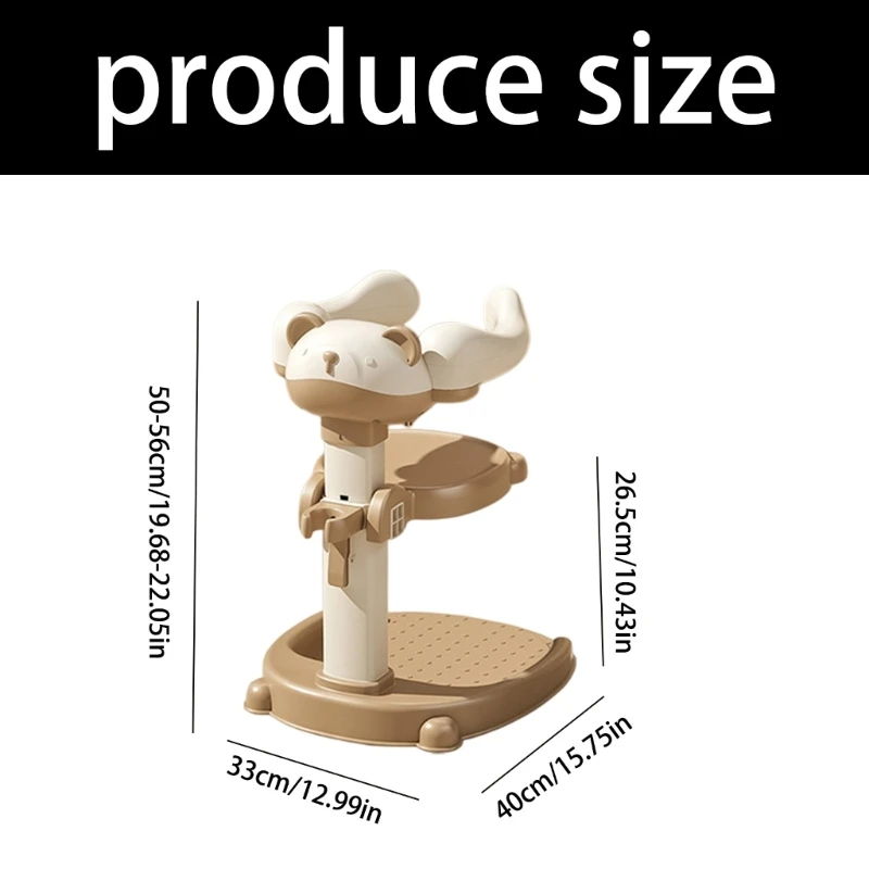 Adjustable Baby Shower Stand Infant Shower Support for Toddler 6 Months & Up 15UB