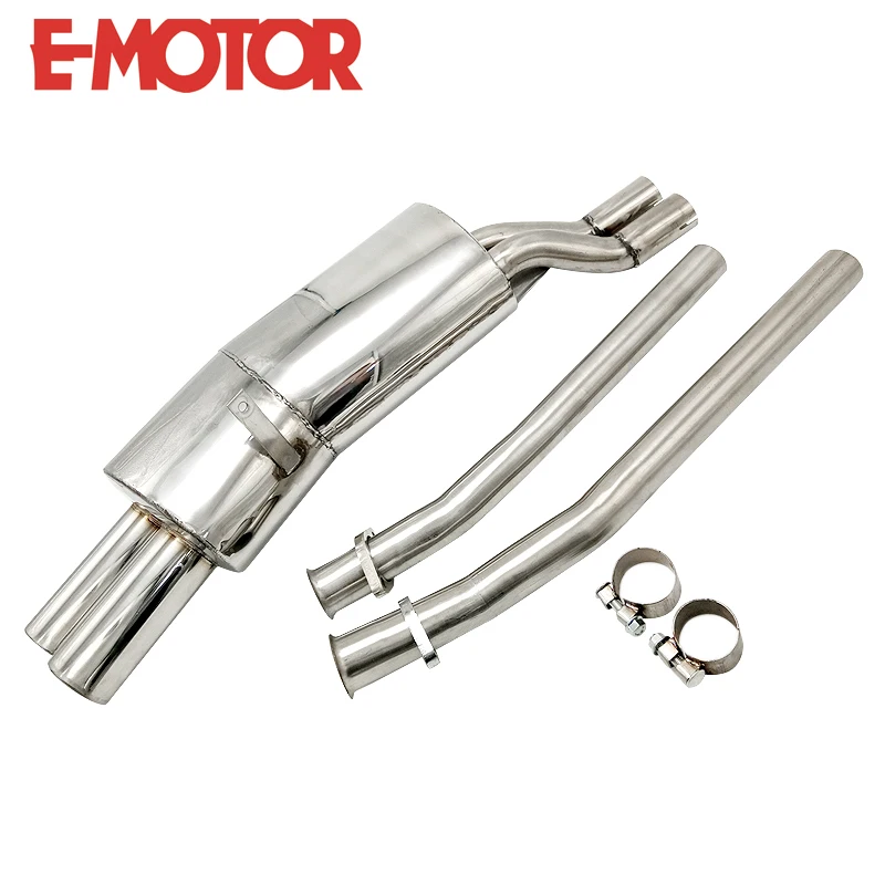 Alex Back Exhaust 2 PIECES Design for BMW 92-95 325i 325is E36