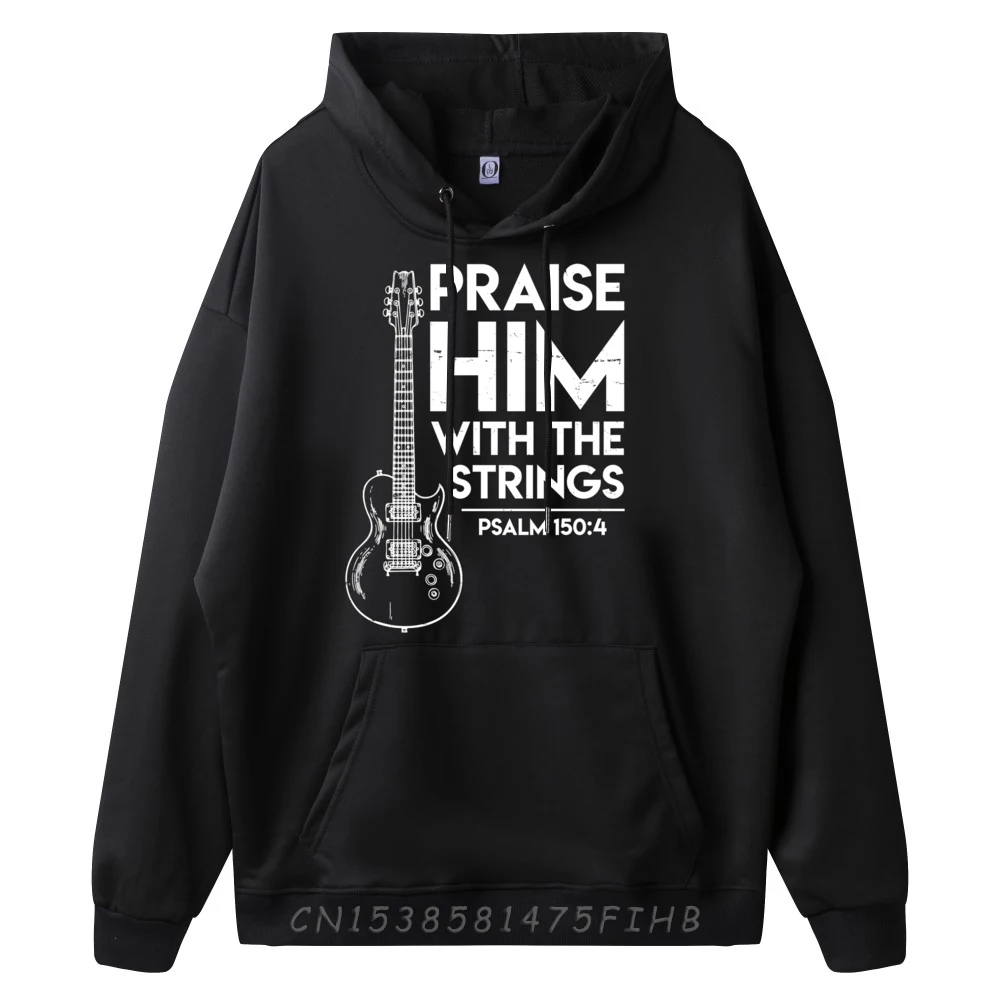 Praise Him Christian Worship S Electric Guitar Jesus Fashion Hoodie Men Breathable Hoodie Men