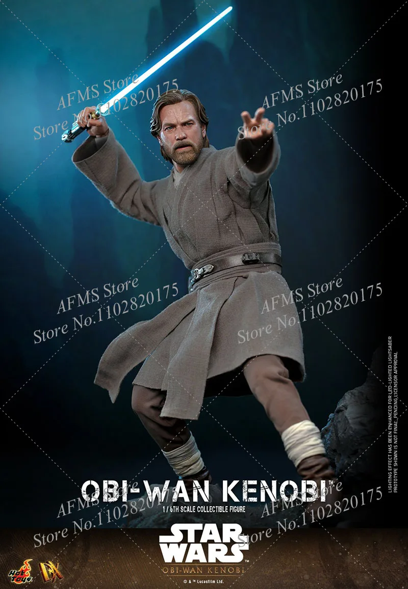 HOTTOYS DX26 1/6 Scale Collectible Figure Obi-Wan Kenobi Star Wars Jedi Master Full Set 12