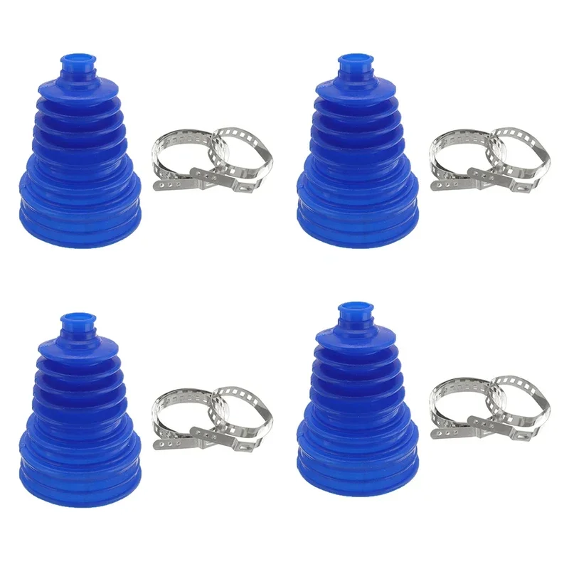 1Pcs Car Silicone Constant Speed Dust Cover Universal Ball Round Clamp Track Connector Kit CV Boot Replacement  25mm