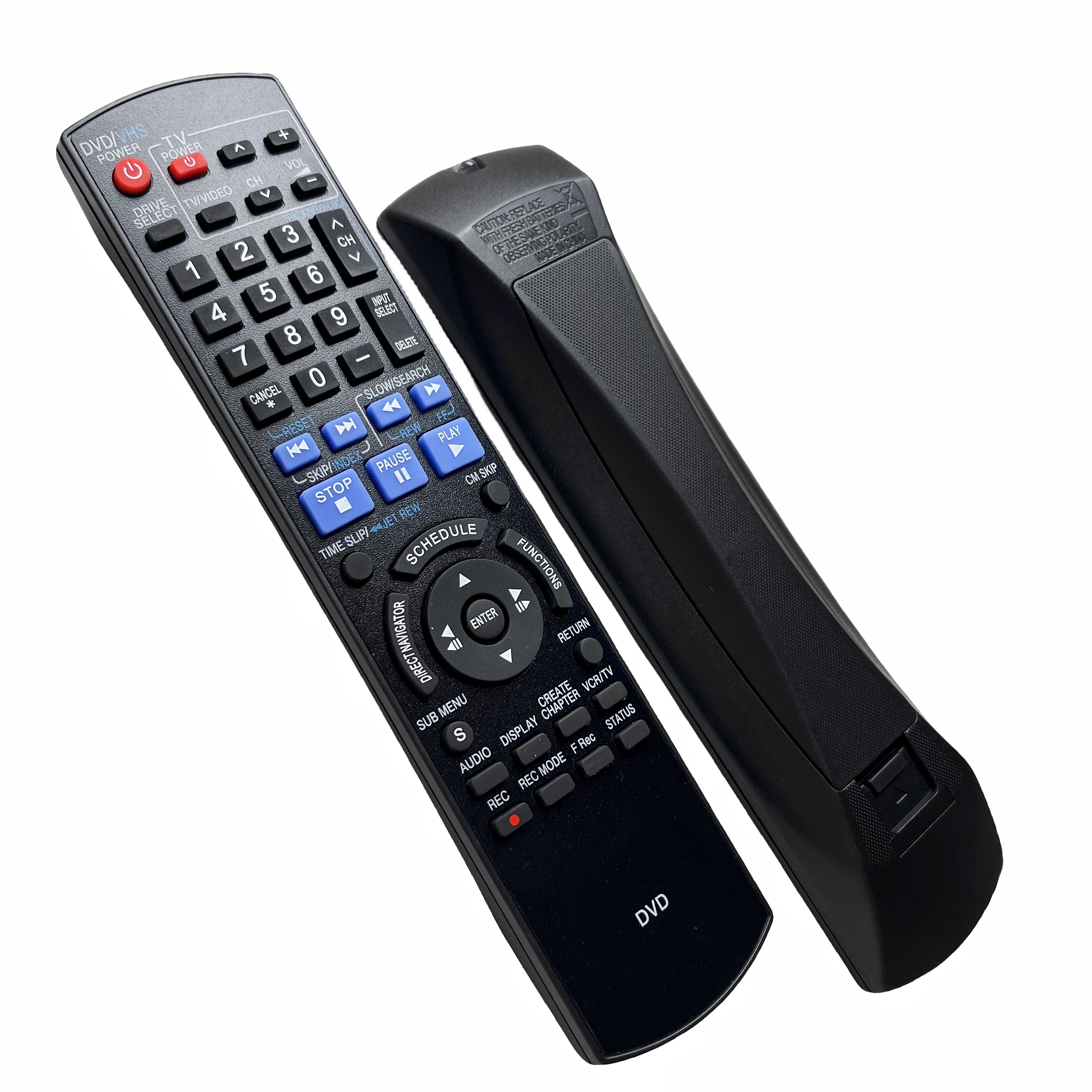 EUR7659T60 Para Panasonic DVD VCR Grabador Reproductor Control Remoto Diga DMR-EZ37 DMREZ37K DMR-EZ37K DMREZ37V DMR-EZ37V DMR-EZ37VK DMREZ37VP