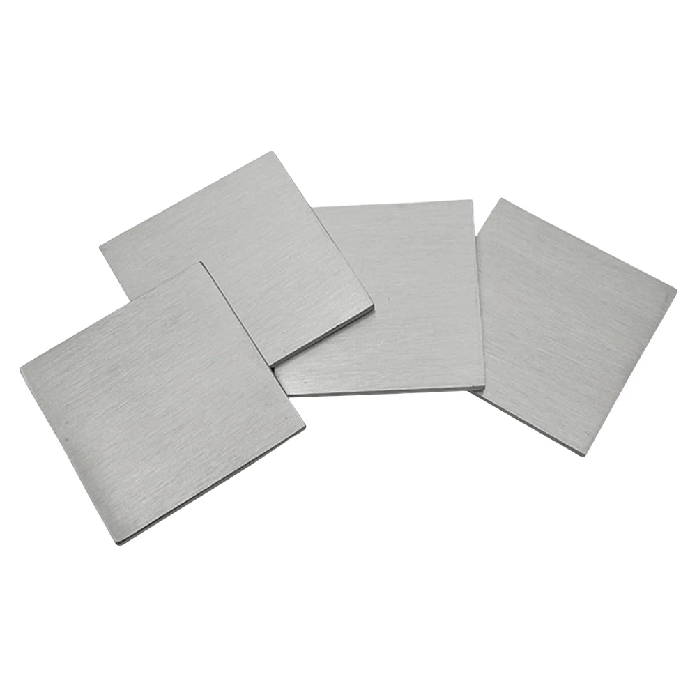 1 Piece 304 Stainless Steel Plate,Square Sheet Plates Flat,Brushed Metal Polished Board,Laser Cutting Sheet,Thickness 0.3-5MM