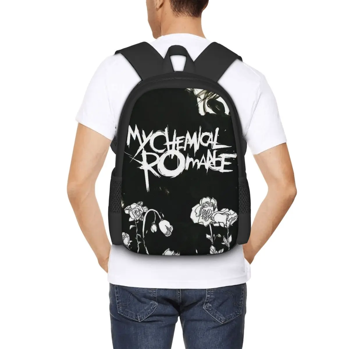 

Рюкзак My Chemical Romance для студентов, школьный рюкзак, походный рюкзак для путешествий, модная сумка для книг, сумка через плечо для мужчин и женщин