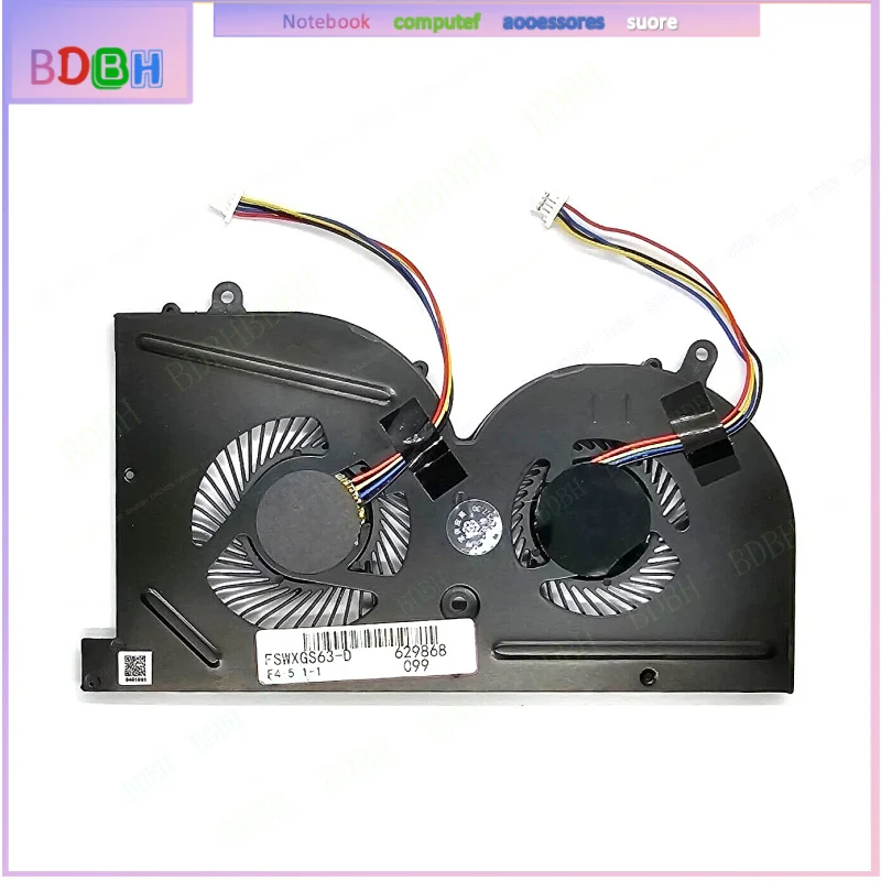GPU Fan For MSI WS63 8SJ 8SK 8SL GS63 Stealth 8RD 8RE MS-16K5 MS-16K6 MS-16K7