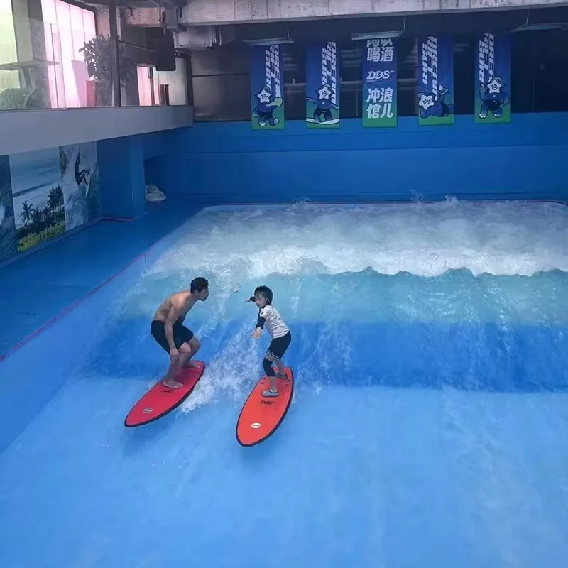 Customized Mobile Style Citywave Surfing Simulator Galvanized Steel PVC Water Park Equipment Surf SUP Filtration System