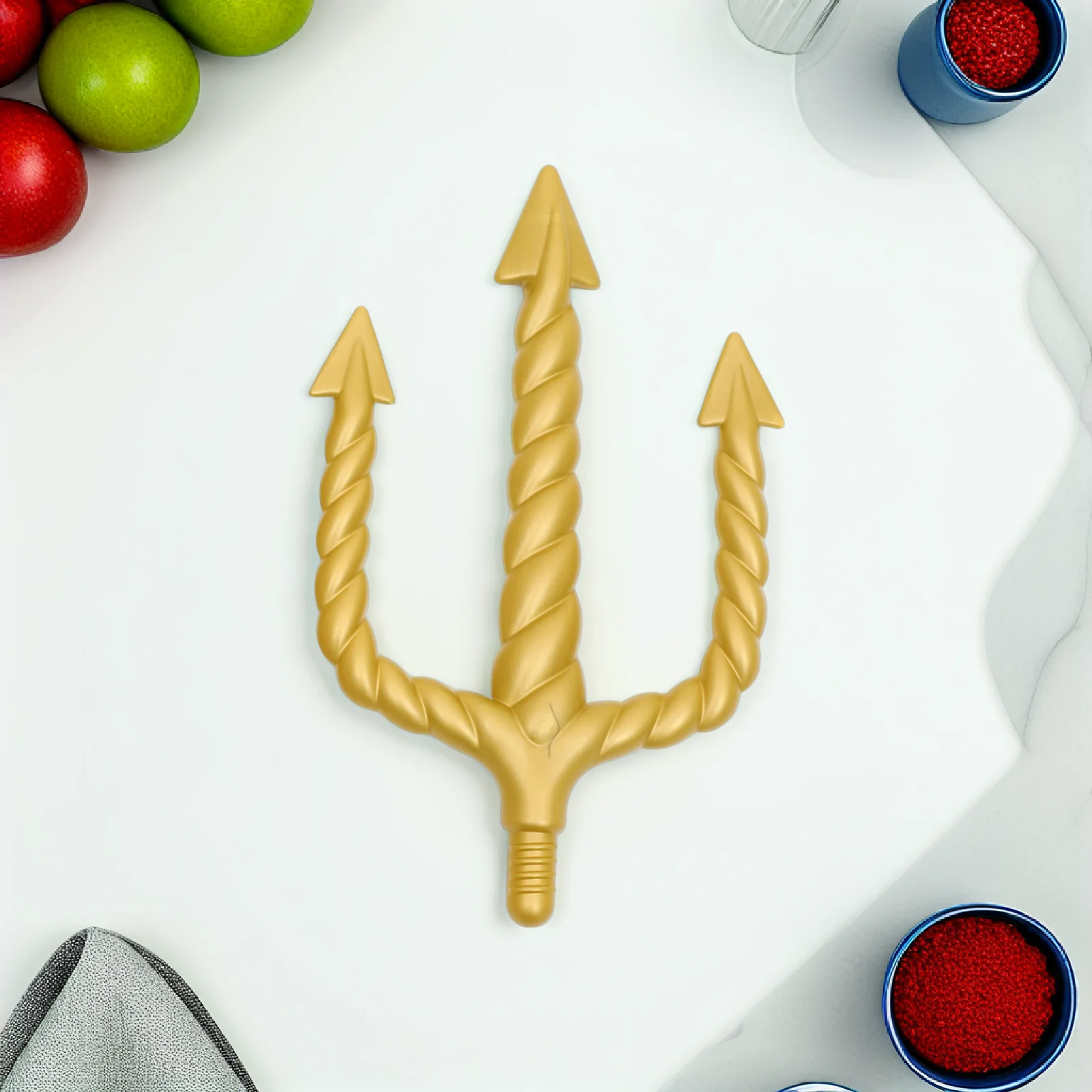 Adorno de Halloween diablo Cosplay tenedor demonio Prop accesorio de plástico disfraz 2025