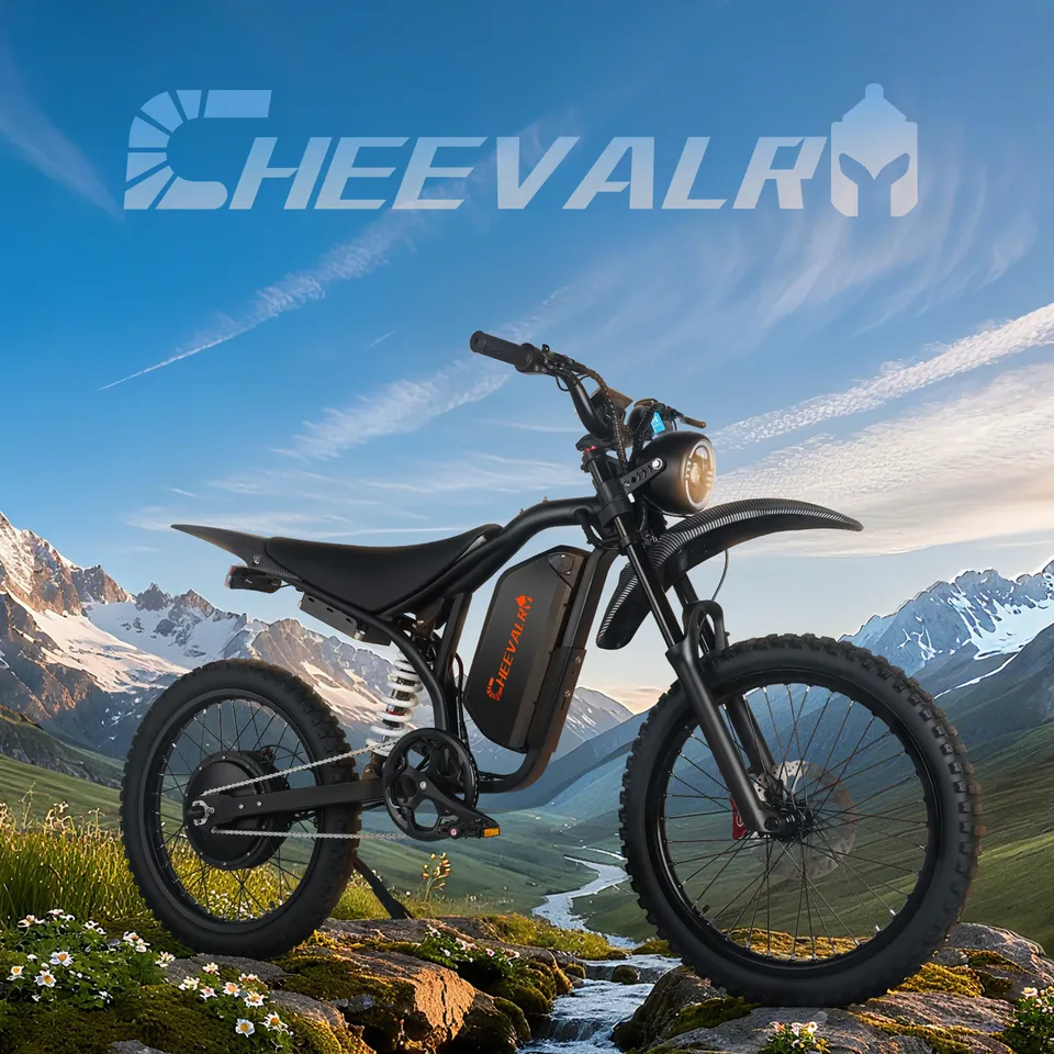 Electric Bike for Adult Peak 6000W 37MPH Fat Tire E-Mountain Ebike,Free Shipping image 9