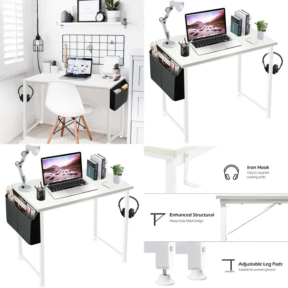 

Компактный белый стол для детей и студентов: 32 современных стола для ноутбука для домашнего офиса и небольших помещений