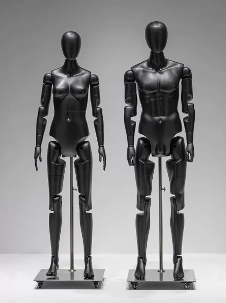 HM03 New movable mannequin articulated arms legs mannequin flexible movable joints mannequin