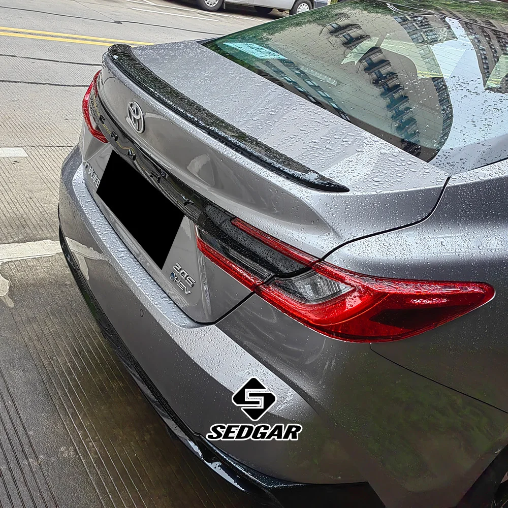 For 2024 2025 Toyota Camry GEN 9 Original Premium Style High Quality ABS Plastic Unpainted Rear Spoiler Trunk Boot Wing Spoiler