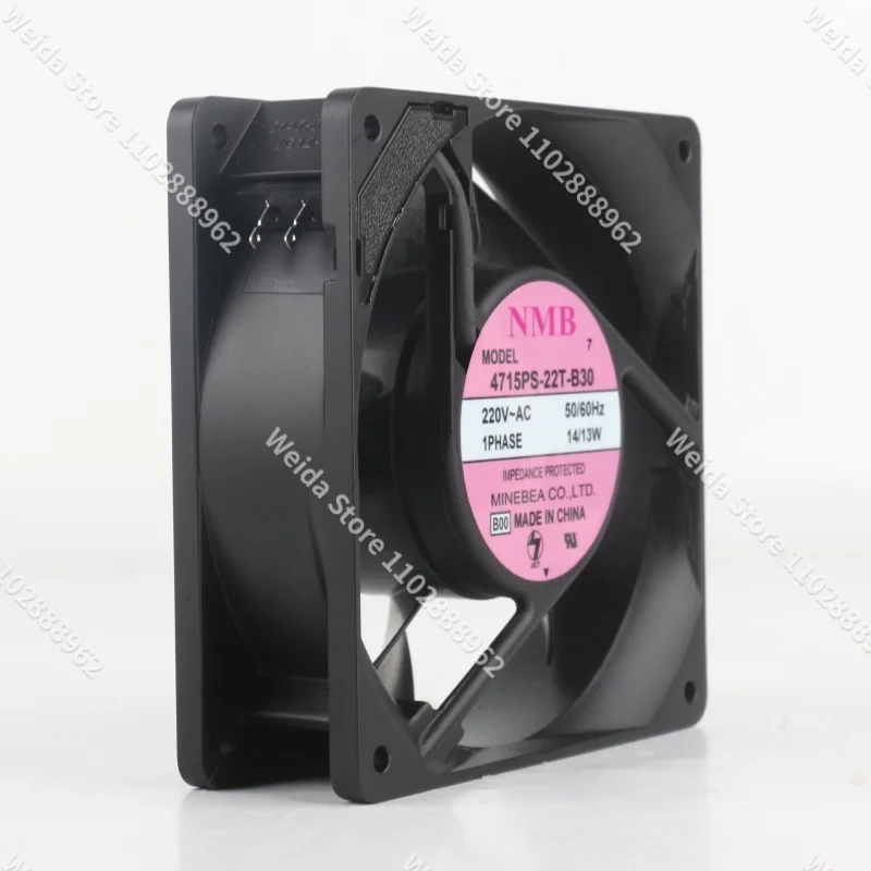 cooling fan Original Mebea NMB 200V 230V 240V AC 220V 14/13W DC EC 12038 cabinet Aluminum frame 4715PS-22T-B30