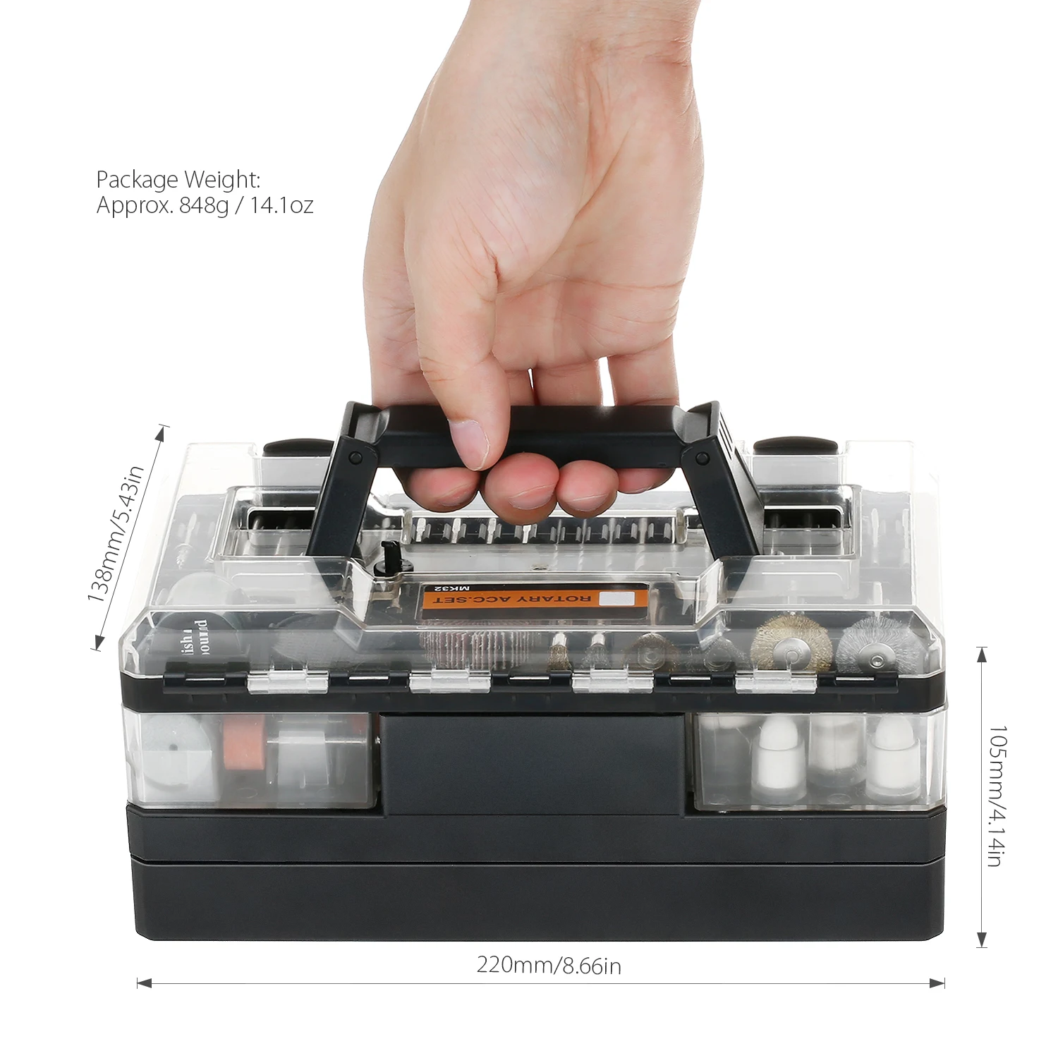 378pcs Electric Grinding Accessories Set Engraving Grinding Polishing Cutting Engraving K31 180-In-1 Electric Grinding