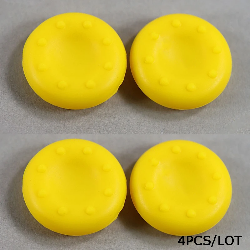 YuXi 4 шт. силиконовые ручки для большого пальца для Xbox 360 Xbox One геймпад для PS5 PS4 Pro Slim для контроллера PS3 чехол для джойстика