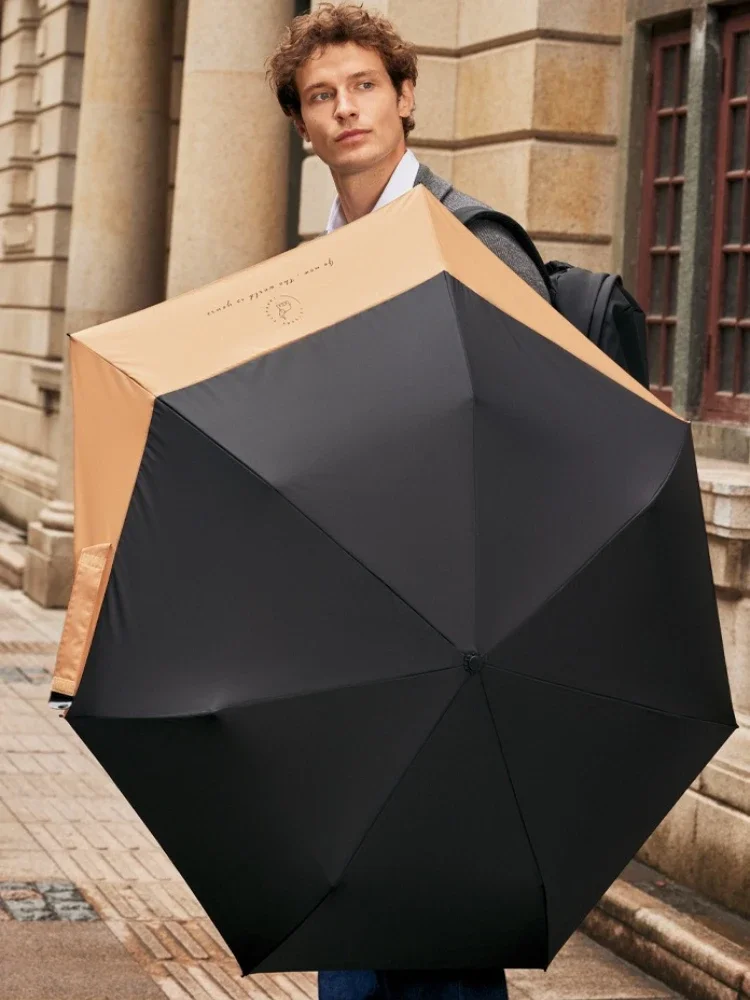 

Folding Umbrella Men Big Size, Lightweight Increased Size Umbrella Windproof Strong, 7 Ribs Foldable Rain Umbrella Man Woman
