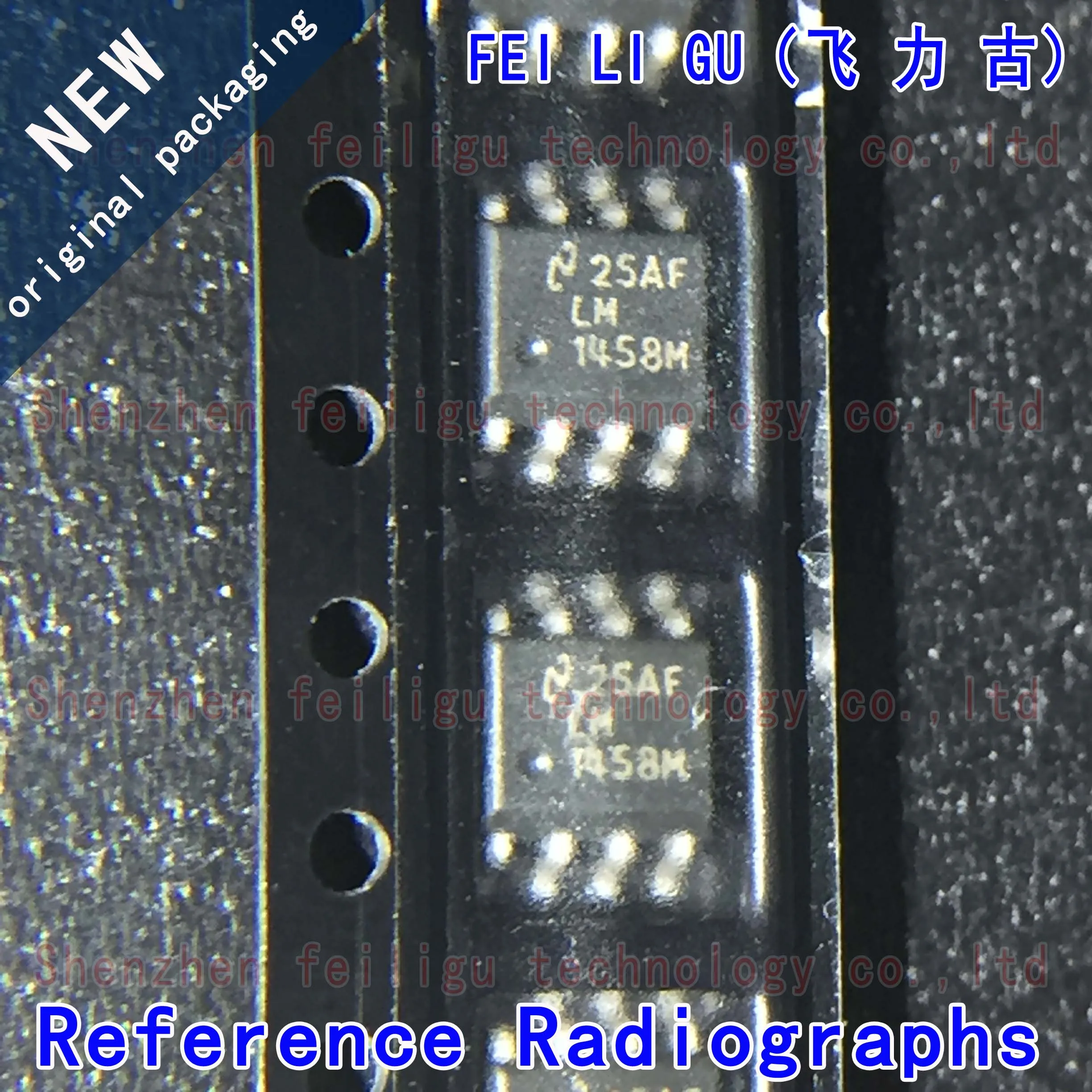 10/30/50/100PCS 100% New Original LM1458MX LM1458M LM1458 Package:SOP8 Operational Amplifier Chip