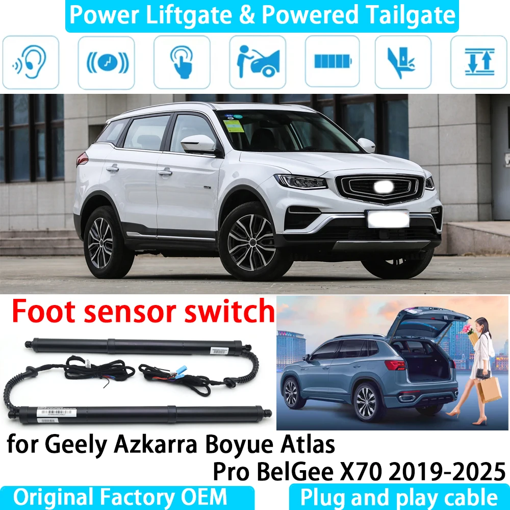 

for Geely Azkarra Boyue Atlas Pro BelGee X70 Automatic Electric Power Liftgate Powered Tailgate Strut Tail Gate Lift System
