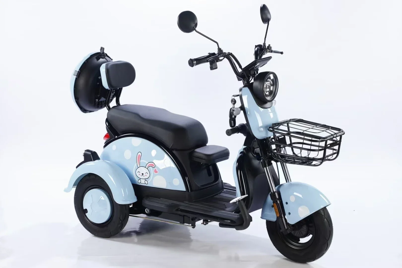 

New 600w Three Wheels E-Trike Folding Electric Tricycle for Adults