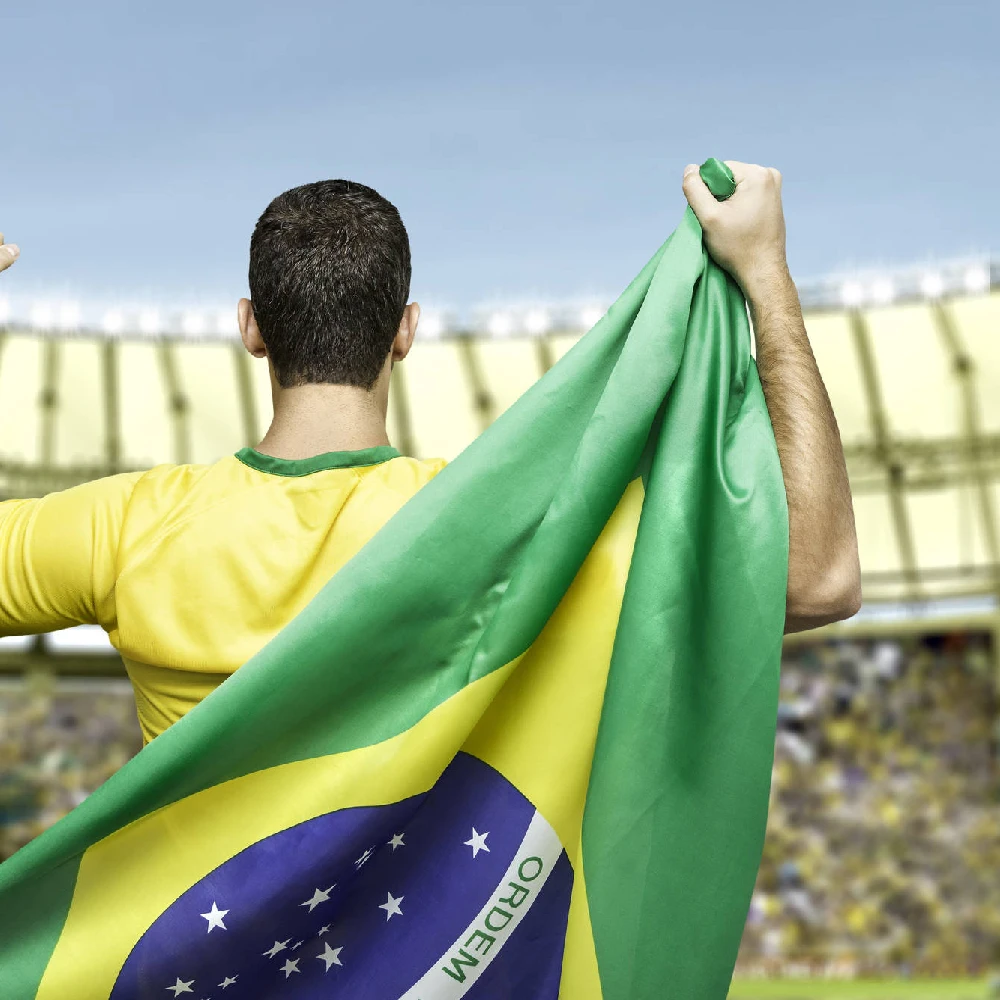 Bandeira do Brasil 90x150cm Bandeira Nacional do Brasil Bandeira Nacional da República Federativa do Brasil