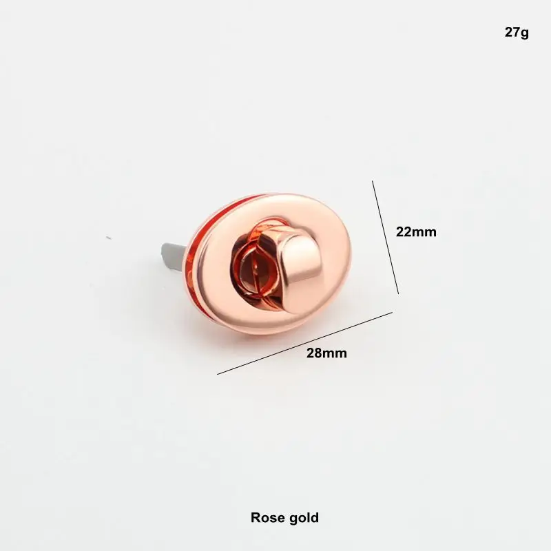 10-50 stück 5.0*10*12mm rose gold hohe qualität 10mm inneren DIY handtasche metall mode stecker zubehör brücke u ring