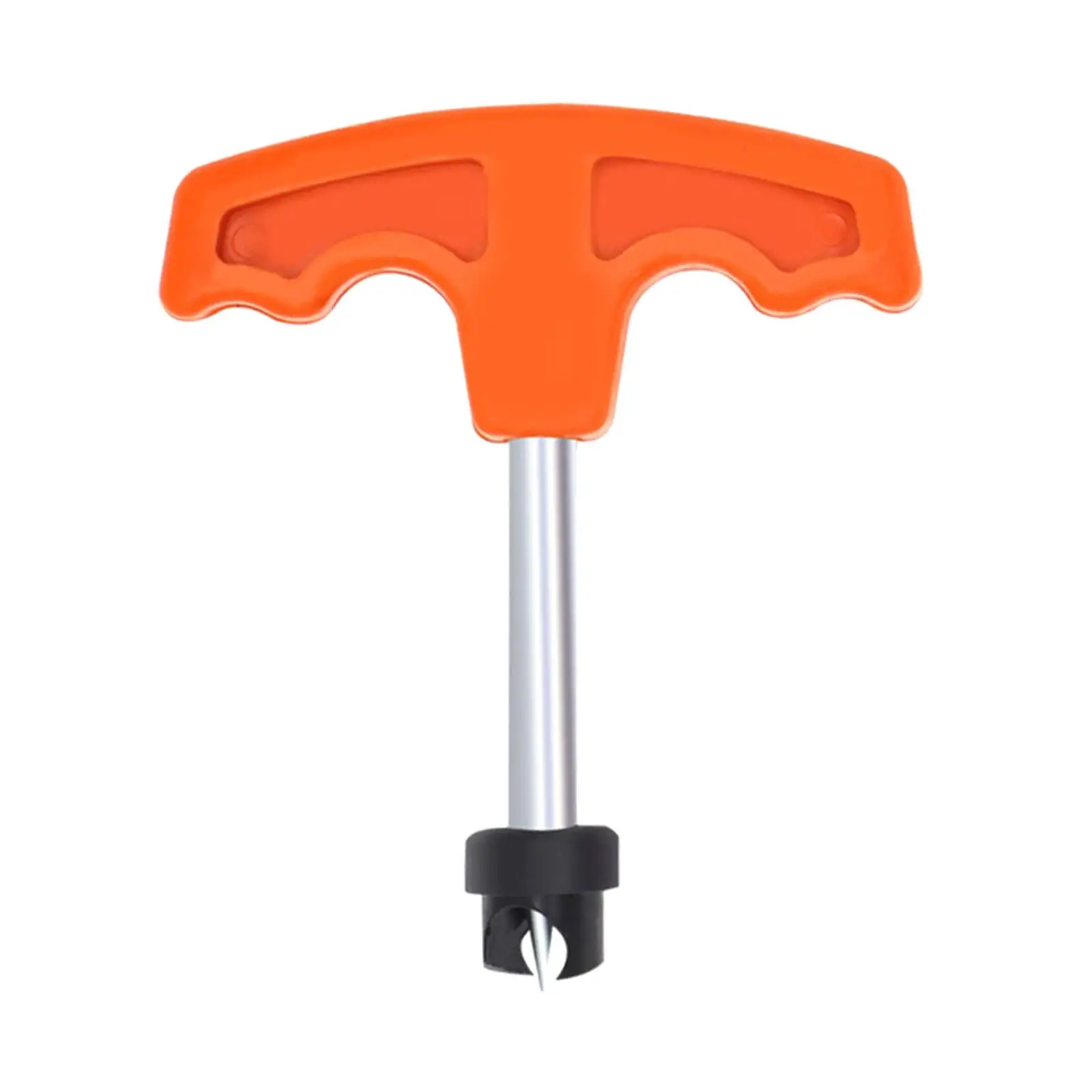 Herramienta de perforación de agujeros de riego por goteo, perforadora de agujeros de tubería, perforadora para inserción de ajuste, 16mm, naranja