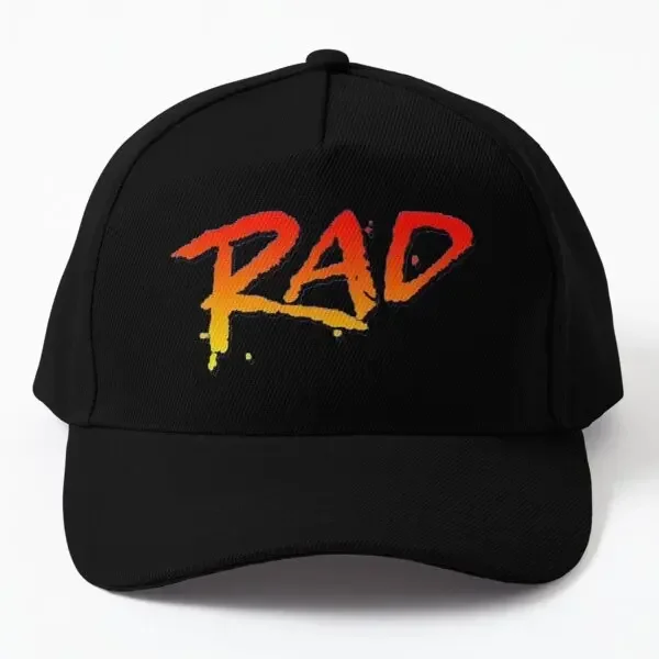 

Бейсбольная кепка Rad Bmx Movie 1986, шляпа с принтом от солнца, шляпа Snapback в стиле хип-хоп, уличная женская весенняя кепка Черная спортивная кепка Casual