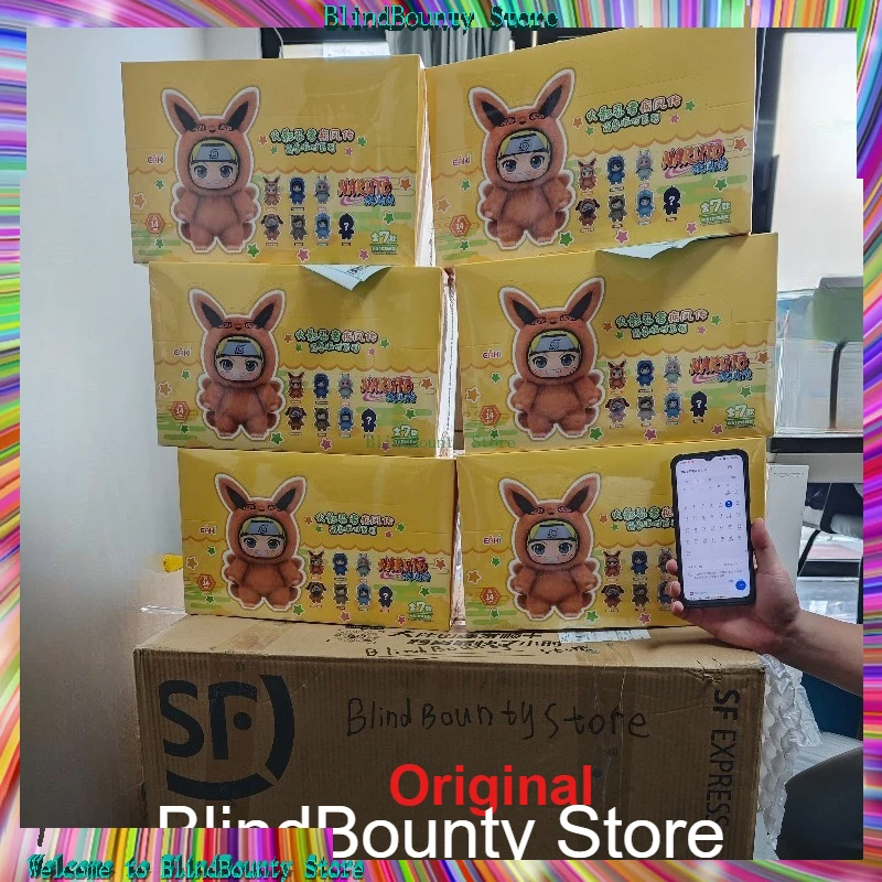 

Original in stock EAKI Naruto Blind Box Shippuden Beast Party Series Plush Doll Cute Hand-Made Custom Ornaments Collection Gift