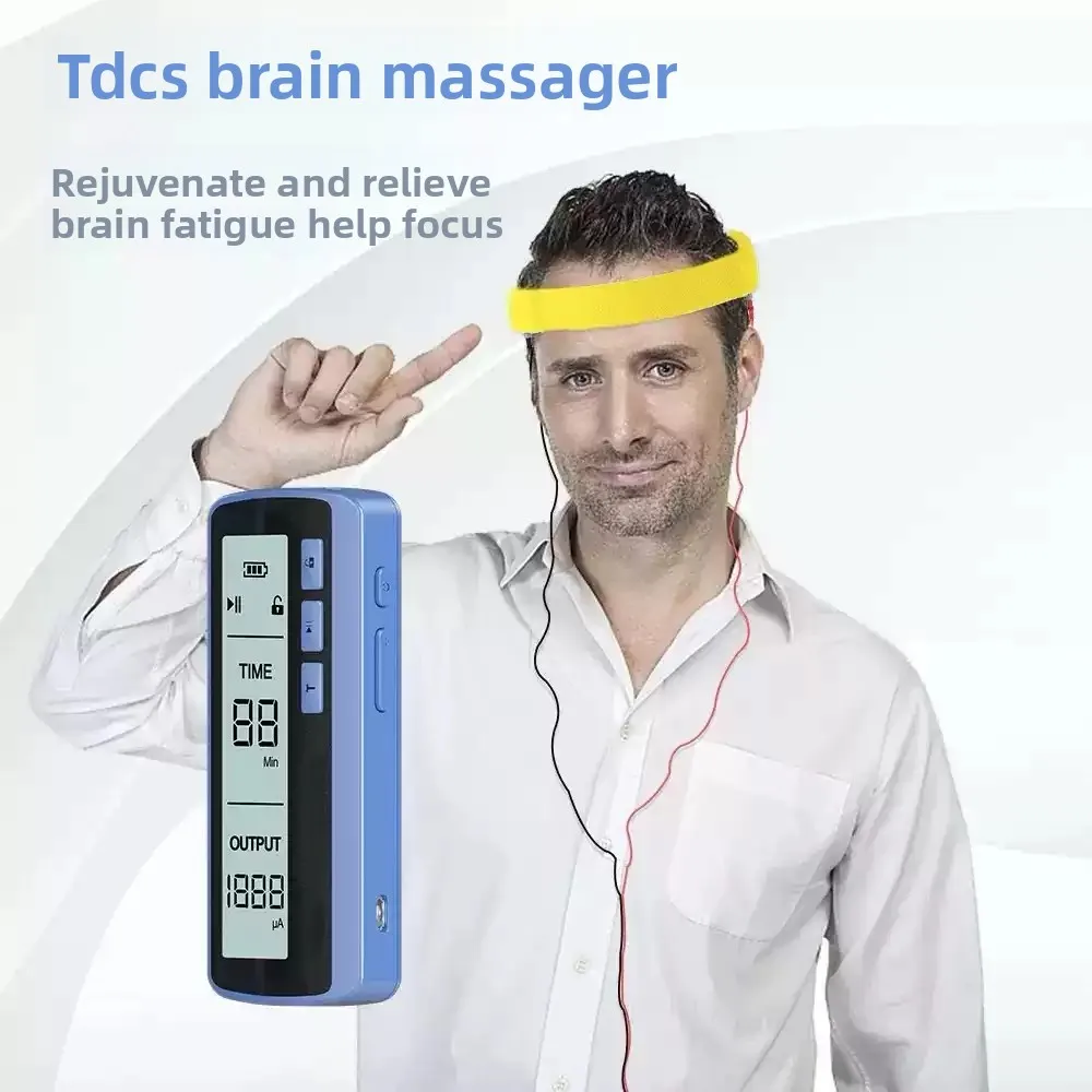 

Pain Relief Head Massager | Electric tDCS Device for Transcranial Magnetic Stimulation Therapy