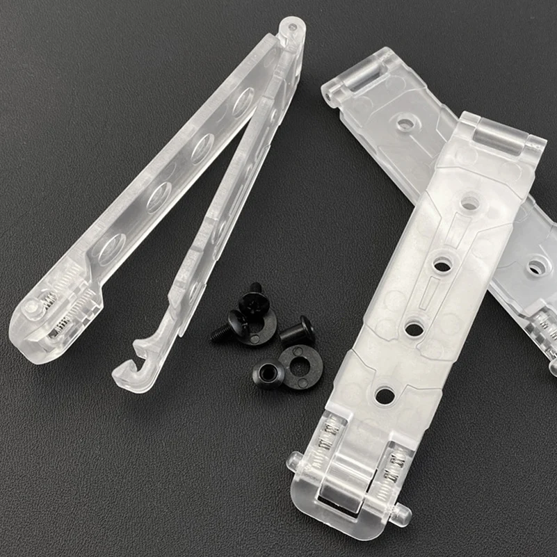 Transparent MOLLE-LOK KYDEX Holsters Knife Scabbard Sheath Waist MOLLE Clips Back CLamps System DIY Making Accessories