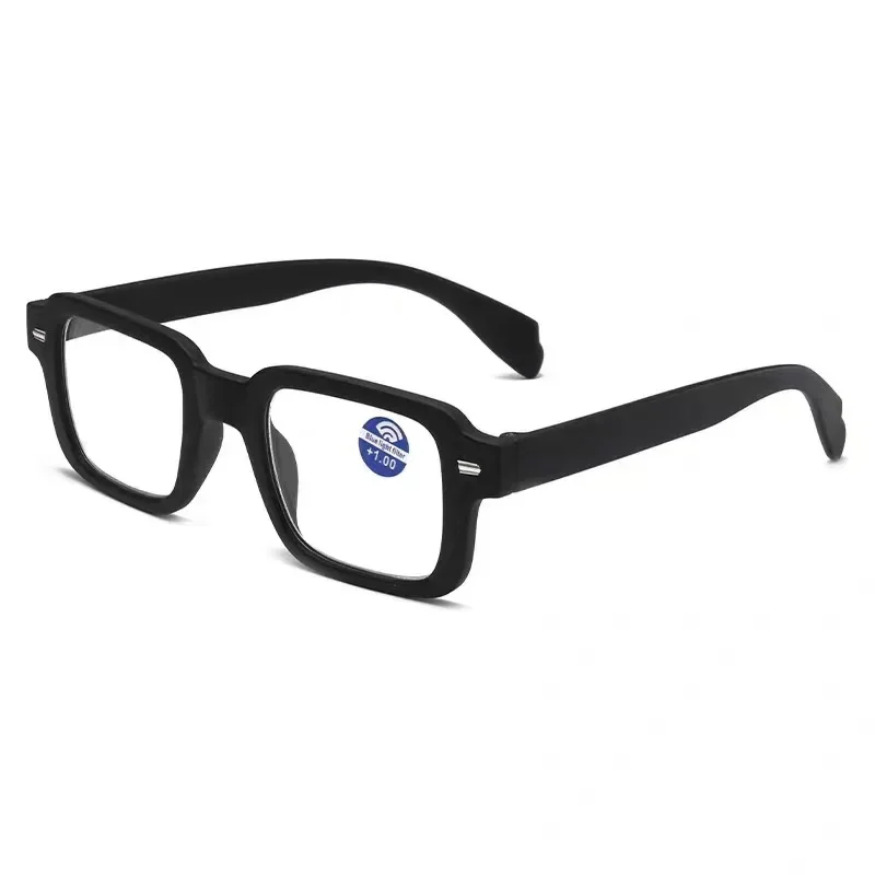 New Square Reading Glasses Fashion Women Man Eyeglasses Versatile Simple Presbyopia Hyperopia Eyewear+1.0+2.0+2.5+3.0+3.5+4.0