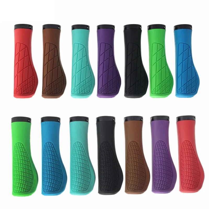 Bicycle Handle Comfortable Rubber MTB Bike Grip Ultralight Shock-absorbing Cycling Grips Waterproof Handles Bike Part