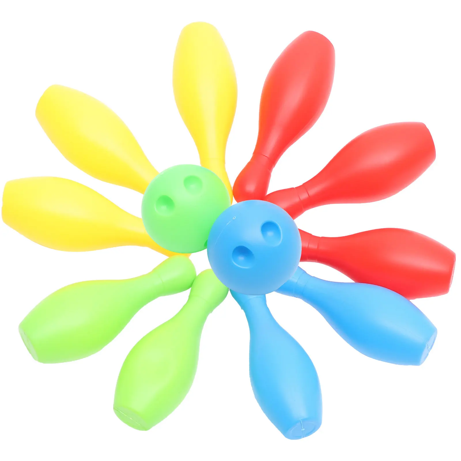 

10Pcs Kids Bowling Set Premium Mini Bowling Play Indoor Outdoor Educational Game for Toddler Children Interaction Development