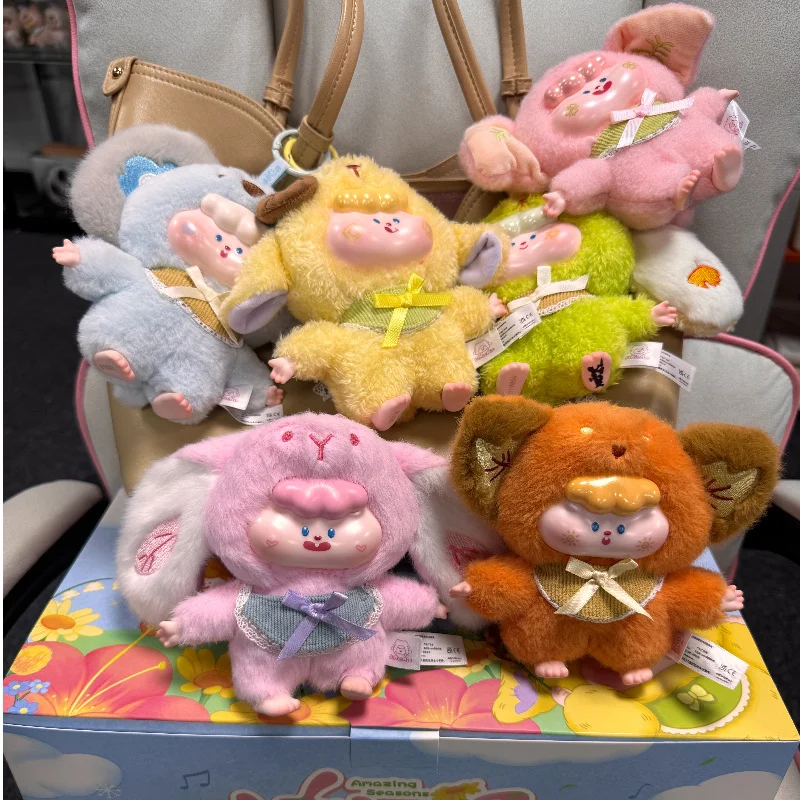

100% Authentic Dibaa Wonderful Four Seasons Song Plush Blind Box Pendant Toys Peripheral Collectibles Ornaments Birthday Gifts