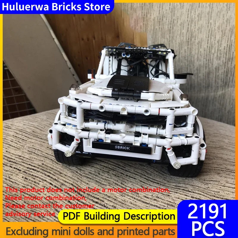 

Speed Racing Car Model MOC Building Bricks G63 Off-Road Vehicle Modular Technology Gifts Holiday Assemble Children Toys Suit