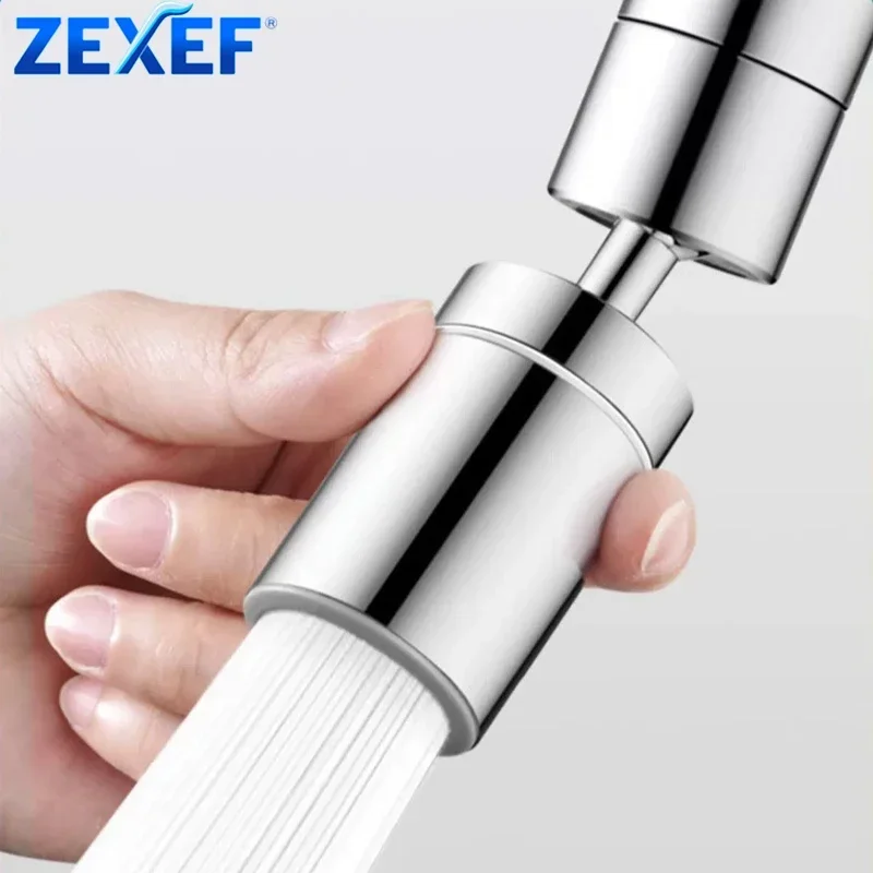 

ZEXEF 360° Basin Faucet Adapter Do Kranu Spray Filter Accessory Kitchen Sink Splash 2 Rotary Adjustable Washbasin Proof Shower