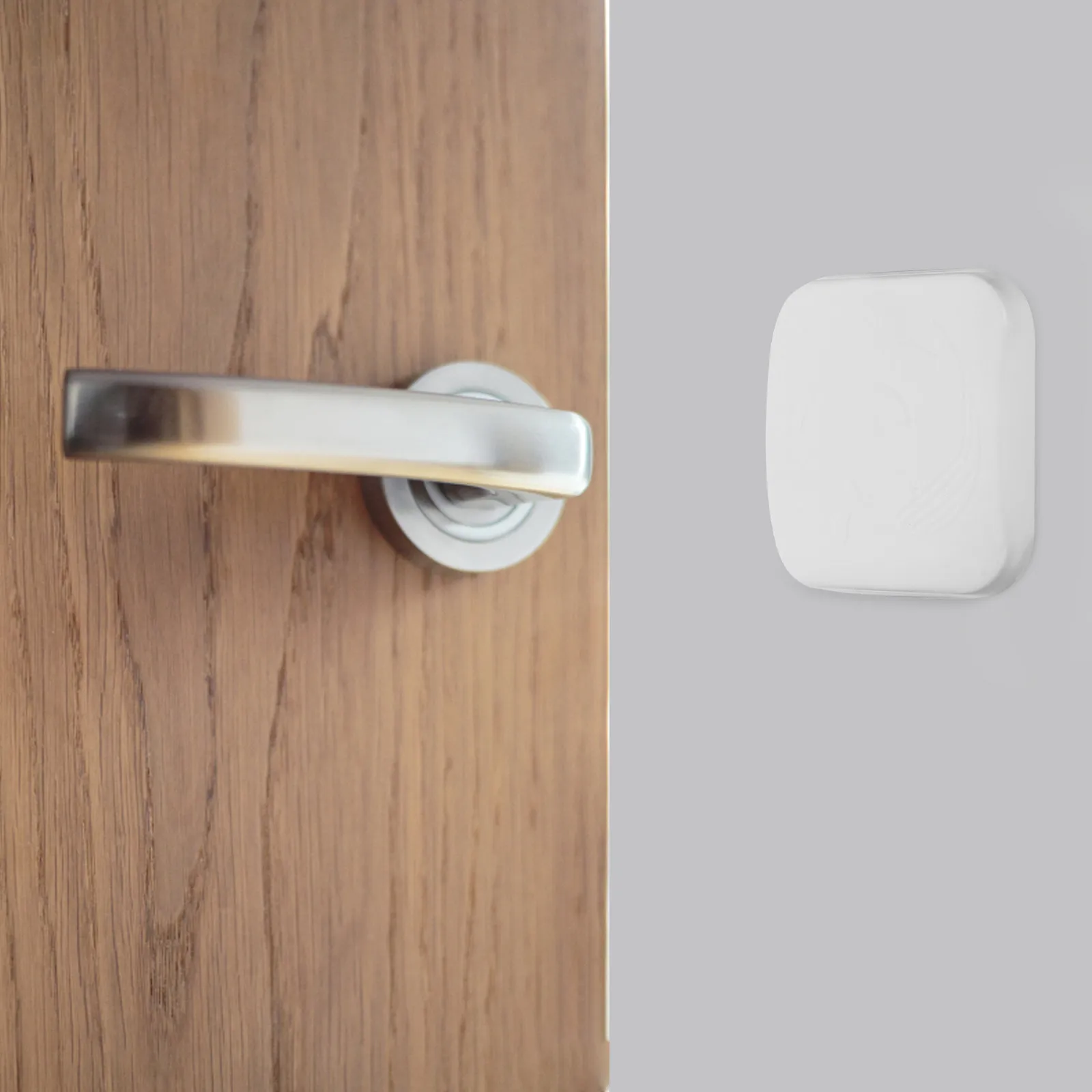 6Pcs Wall Protectors from Door Knobs Thick Silicone Cushion Pads Clear Door Wall Stoppers Impact Absorption Noise Reduction Home