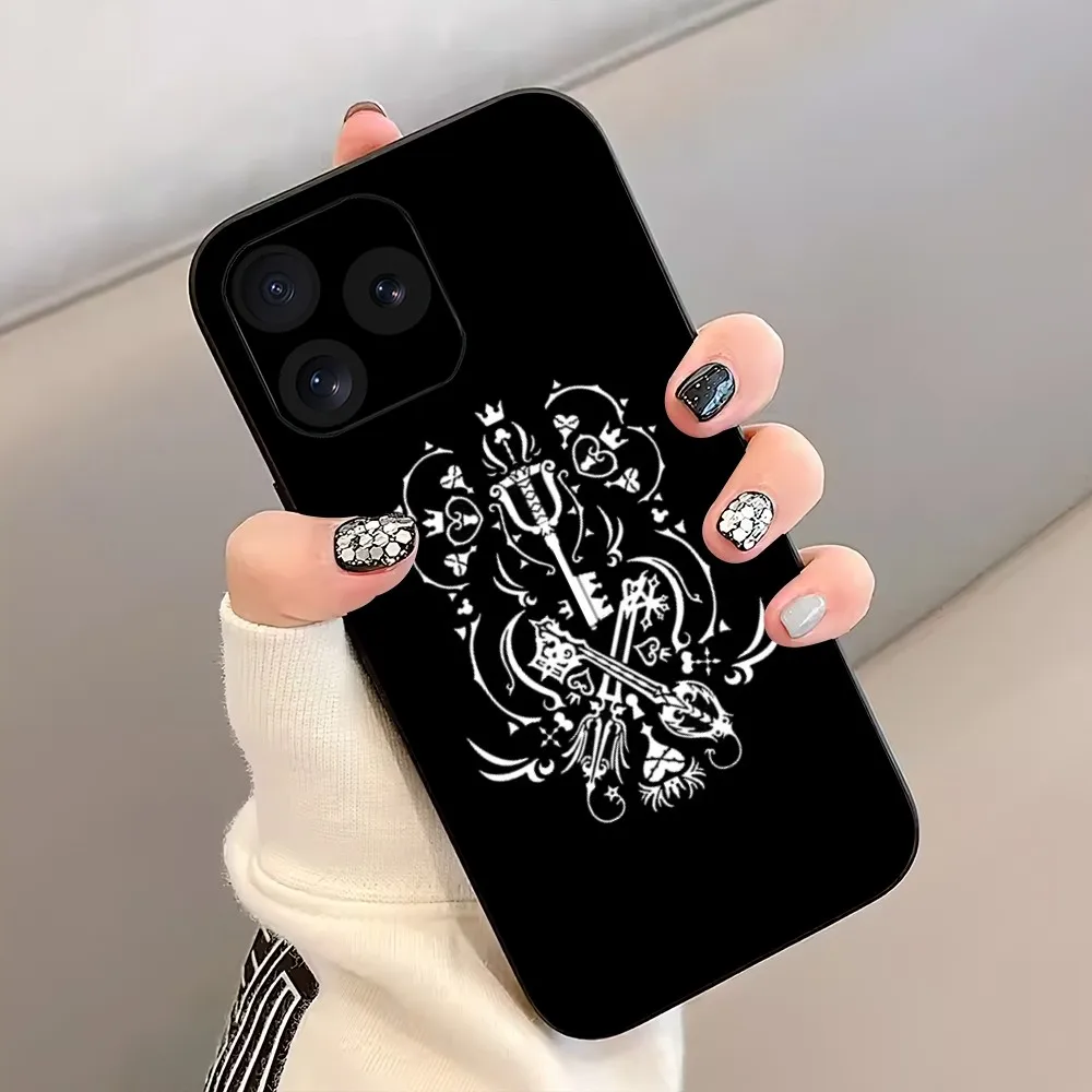 Kingdom Hearts Game Phone Case For iPhone 8 11 12 13 Pro 14 15 Mini X XR XS max Plus Shell