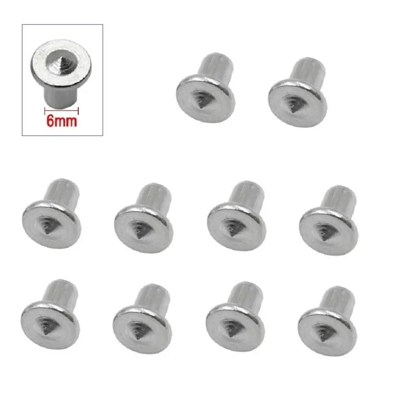 10Pcs Dowel Centre Point 6/8/10/12mm Locating Pins Fasteners Wood Timber Marker Hole Tenon Center Set Transfer Plugs Wood Drill