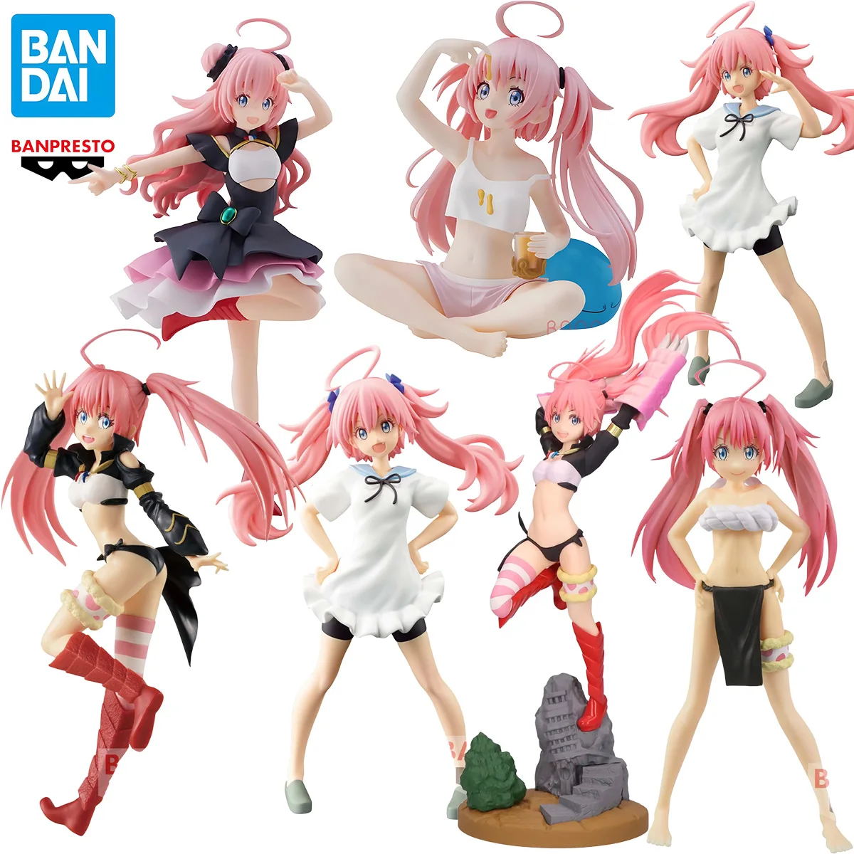 

In Stock BANDAI Original BANPRESTO That Time I Got Reincarnated As A Slime Milim Nava PVC Anime Figure Action Figures Model Toys